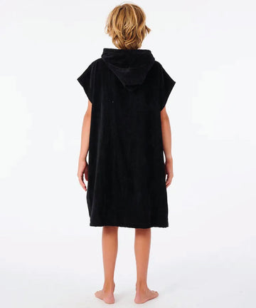 Rip Curl Icons Boys Hooded Towel - Black